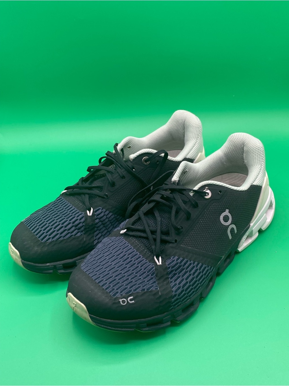 On Running Cloudflyer Black White Navy - Picture 4 of 4